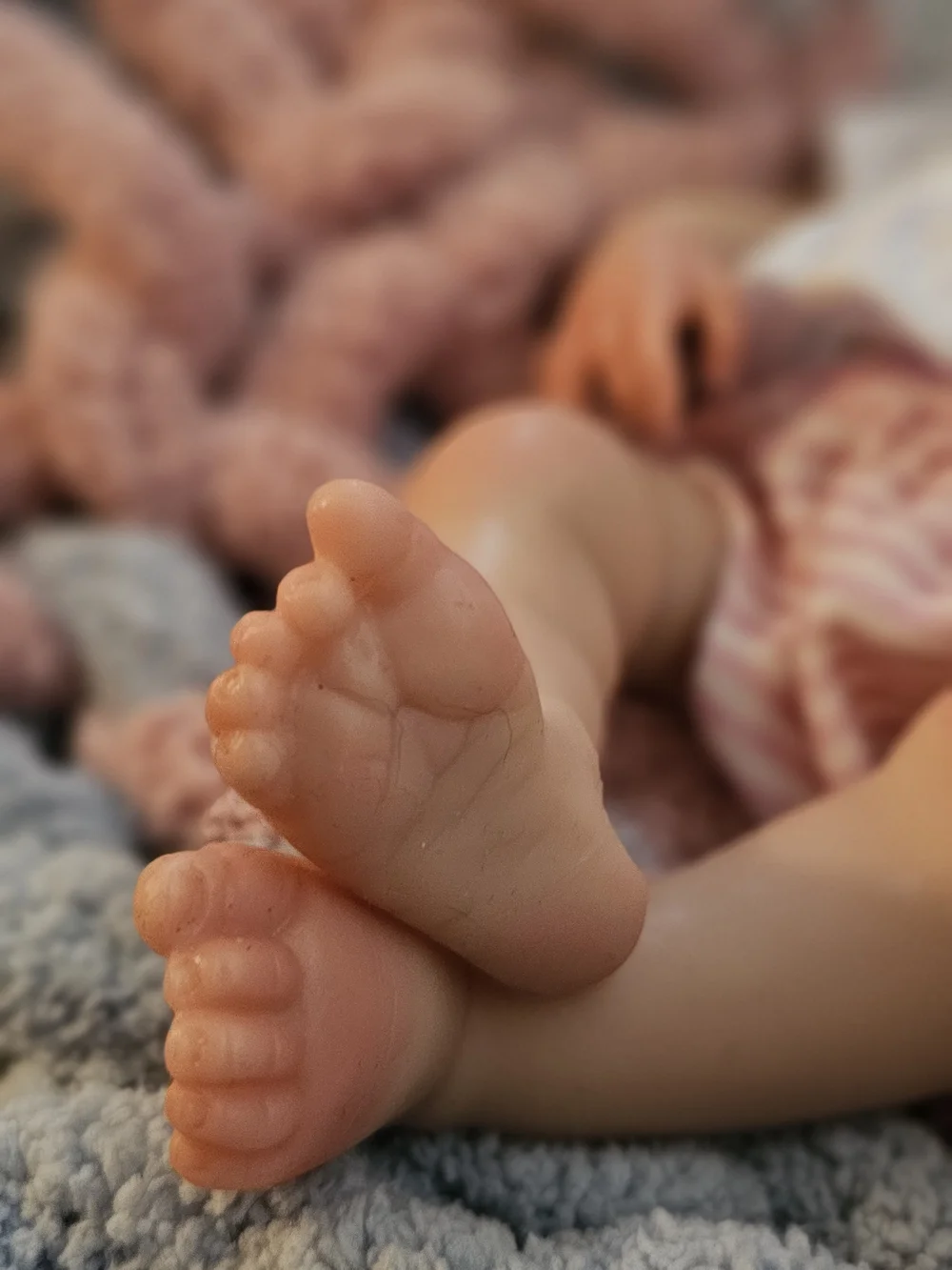 Reborn Baby Doll with Leopard Romper